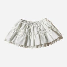 Акція на Спідниця літня жіноча SHEIN GD-00221465 L Біла від Rozetka