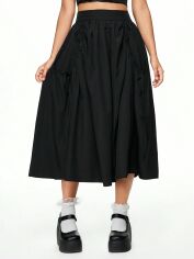 Акція на Спідниця літня жіноча SHEIN GD-00215323 S Чорна від Rozetka