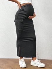 Акція на Спідниця літня жіноча SHEIN GD-00220324 2XL Чорна від Rozetka