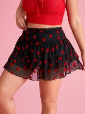 Акція на Спідниця жіноча SHEIN GD-00222199 1XL Чорна від Rozetka