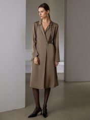 Акція на Сукня осіння жіноча SHEIN GD-00224670 L Бронзова від Rozetka