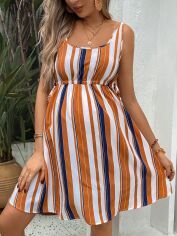 Акція на Сукня літня жіноча SHEIN GD-00224709 S Різнокольорова від Rozetka