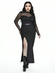 Акція на Сукня осіння жіноча SHEIN GD-00223570 4XL Чорна від Rozetka