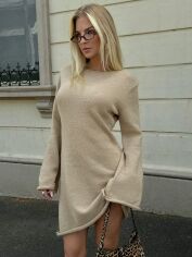 Акція на Сукня осіння жіноча SHEIN GD-00199993 L Жовта від Rozetka