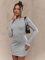 Акція на Сукня літня жіноча Shein GD-00213721 M Сіра від Rozetka