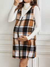 Акція на Сукня для вагітних осіння жіноча SHEIN GD-00198856 XL Комбінована від Rozetka