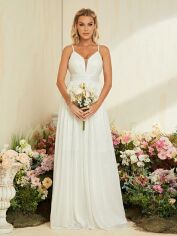 Акція на Сукня жіноча SHEIN GD-00198781 M Біла від Rozetka