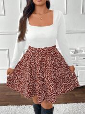 Акція на Сукня жіноча SHEIN GD-00213002 0XL Червона від Rozetka