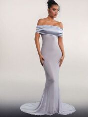 Акція на Сукня жіноча SHEIN GD-00223979 S Сіра від Rozetka