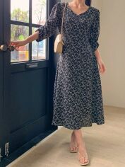 Акція на Сукня жіноча SHEIN GD-00199668 XL Чорна від Rozetka