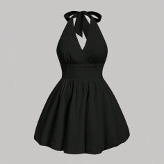 Акція на Сукня жіноча SHEIN GD-00212986 2XL Чорна від Rozetka