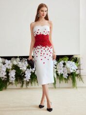 Акція на Сукня жіноча SHEIN GD-00219404 S Біла від Rozetka