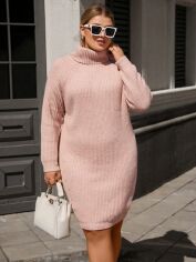 Акція на Сукня жіноча SHEIN GD-00219806 0XL Світло-рожева від Rozetka
