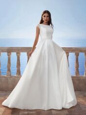 Акція на Сукня жіноча SHEIN GD-00200785 S Біла від Rozetka