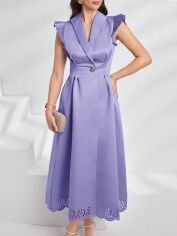 Акція на Сукня жіноча SHEIN GD-00200892 L Фіолетова від Rozetka
