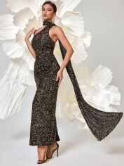Акція на Сукня жіноча SHEIN GD-00216117 XL Чорна від Rozetka