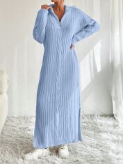 Акція на Сукня жіноча SHEIN GD-00193897 S Блакитна від Rozetka