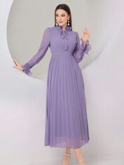 Акція на Сукня осіння жіноча SHEIN GD-00197024 L Фіолетова від Rozetka