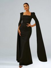 Акція на Сукня осіння жіноча SHEIN GD-00200144 M Чорна від Rozetka