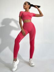 Акція на Спортивний костюм жіночий SHEIN GD-00213948 XL Рожевий від Rozetka