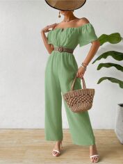 Акція на Комбінезон жіночий SHEIN GD-00197077 L Зелений від Rozetka