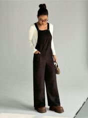 Акция на Комбінезон жіночий SHEIN GD-00198763 M Чорний от Rozetka