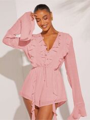 Акция на Комбінезон жіночий SHEIN GD-00200467 M Рожевий от Rozetka