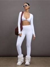 Акція на Костюм жіночий SHEIN GD-00212175 L Білий від Rozetka