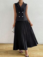 Акція на Костюм жіночий SHEIN GD-00197628 XL Чорний від Rozetka