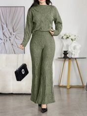 Акція на Костюм жіночий SHEIN GD-00212462 L Зелений від Rozetka