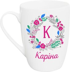 Акция на Фарфорова чашка Kvarta Каріна 360 мл в подарунковій коробці (2424) от Rozetka