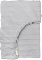 Акція на Простирадло на гумці Cosas Silver 90х200+20 см (StrSatin_09Silver_90х200х20) від Rozetka