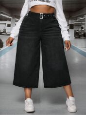Акція на Джинси жіночі SHEIN GD-00213364 0XL Чорні від Rozetka