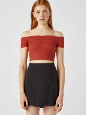 Акція на Топ жіночий Pull & Bear XAZ379103MHHJ S Теракотовий від Rozetka