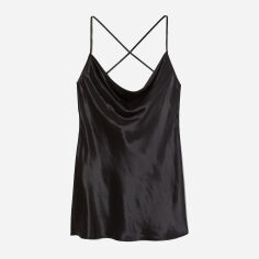 Акція на Топ жіночий H&M XAZ341766FIEN 2XL Чорний від Rozetka