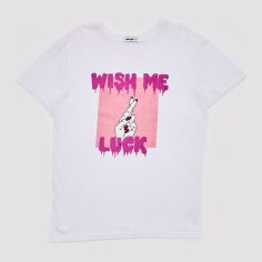 Акція на Футболка Pink Woman XAZ412047AUTF S Біла від Rozetka