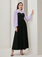 Акція на Сукня осіння жіноча SHEIN GD-00215205 XL Фіолетова від Rozetka