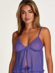 Акція на Піжамна майка жіноча Hunkemoller GD-00232894 M Фіолетова від Rozetka