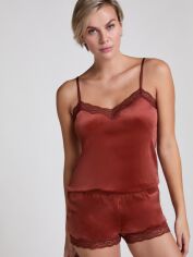 Акція на Піжамна майка жіноча Hunkemoller GD-00232286 M Коричнева від Rozetka