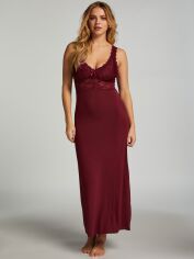 Акция на Нічна сорочка жіноча Hunkemoller GD-00231626 XS Бордова от Rozetka