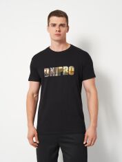 Акція на Футболка бавовняна довга чоловіча Sol's Imperial Dnipro evening DTF11500309/416 L Чорна від Rozetka