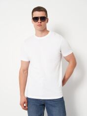 Акція на Футболка бавовняна довга чоловіча Printer Active Wear RSX Heavy 2264020100 L Біла від Rozetka