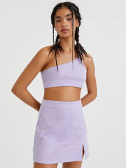 Акція на Топ жіночий Pull & Bear XAZ475869ICUC S Фіолетовий від Rozetka