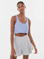 Акция на Топ жіночий Bershka XAZ475871TQAH XS Бузковий от Rozetka