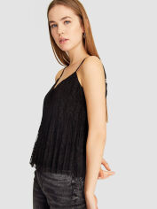 Акция на Топ жіночий Stradivarius XAZ232258LLAU L Чорний от Rozetka
