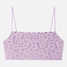 Акция на Топ жіночий Stradivarius XAZ284260NKES L Бузковий от Rozetka