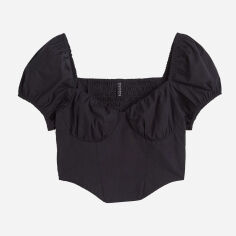 Акція на Топ жіночий H&M XAZ363267RUBH 40 Чорний від Rozetka