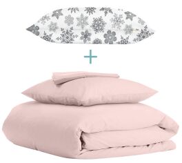 Акція на Комплект Cosas Підлітковий Ranfors Rose + подарунок наволочка Snowflakes Grey від Rozetka