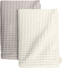 Акція на Набір рушників Cosas Set Towel Squares White 95х130 см + Squares Coffe 75х130 см (SetTowel_95-SqWhite_130-SqCoffe) від Rozetka