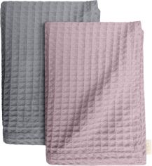 Акція на Набір рушників Cosas Set Towel 95 Sq Fuchsia 130 Sq Grey 130x95, 75x95 від Rozetka